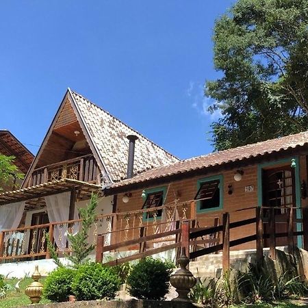 Casa Aconchegante Na Serra. Santo Antonio do Pinhal Ngoại thất bức ảnh