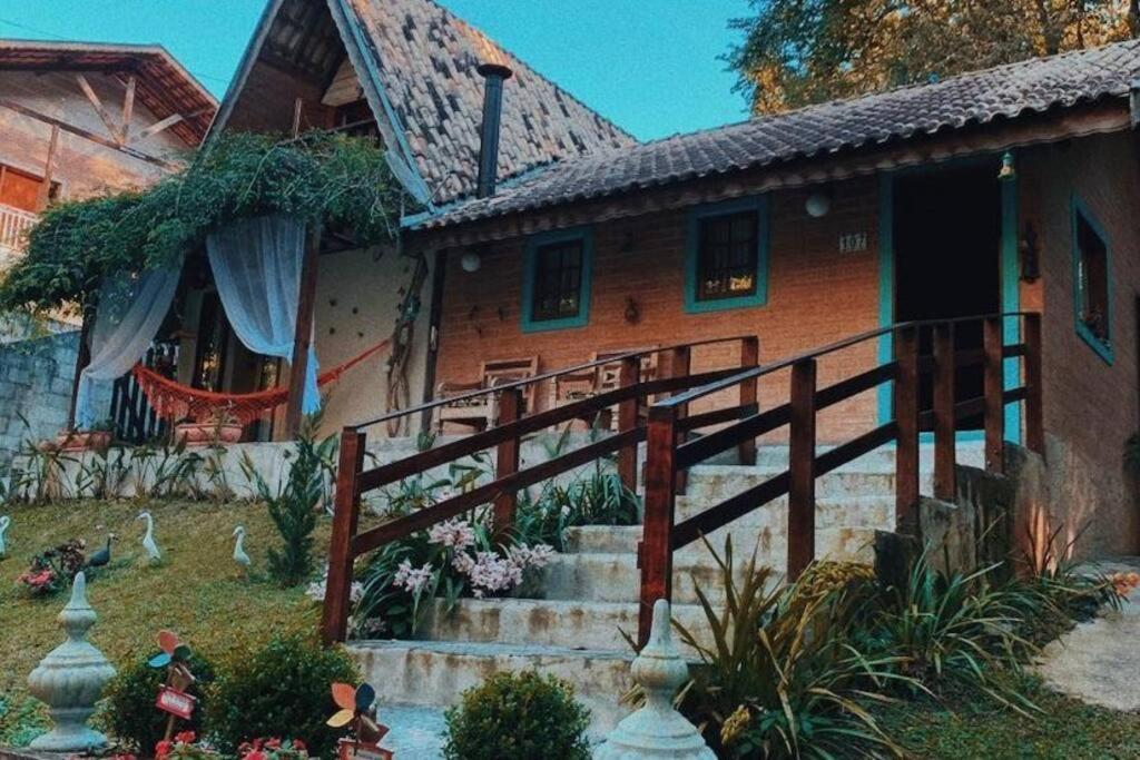 Casa Aconchegante Na Serra. Santo Antonio do Pinhal Ngoại thất bức ảnh