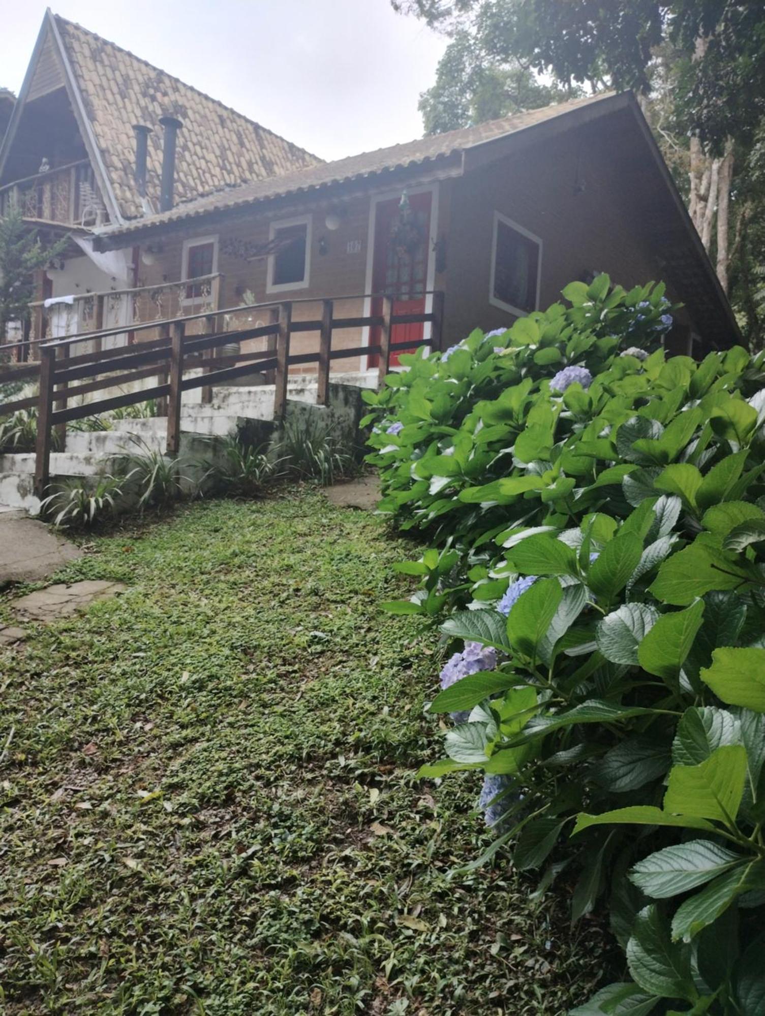 Casa Aconchegante Na Serra. Santo Antonio do Pinhal Ngoại thất bức ảnh